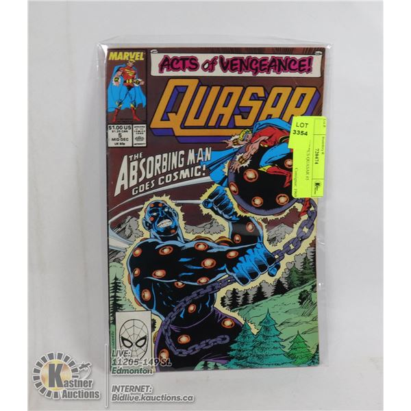 MARVEL COMICS QUASAR #5