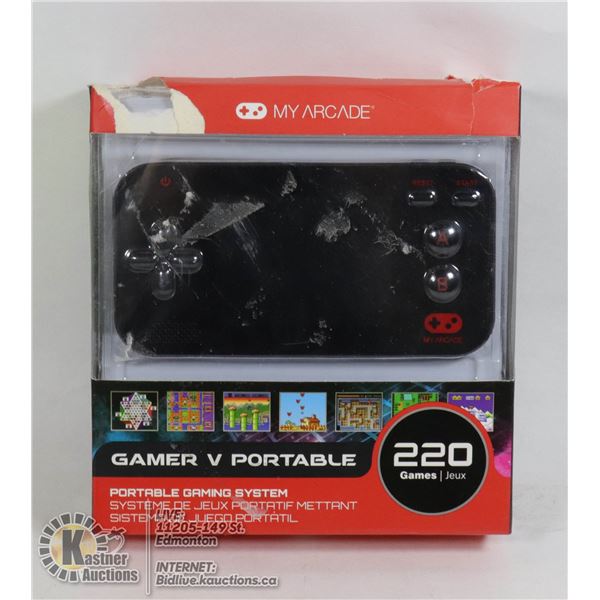 MY ARCADE PORTABLE GAMER 220 GAMES