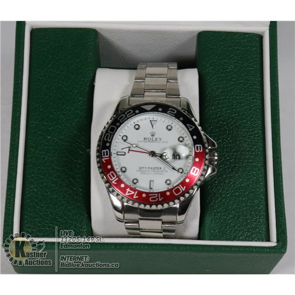 NEW ROLEX "GMT MASTER II" REPLICA SUPERLATIVE