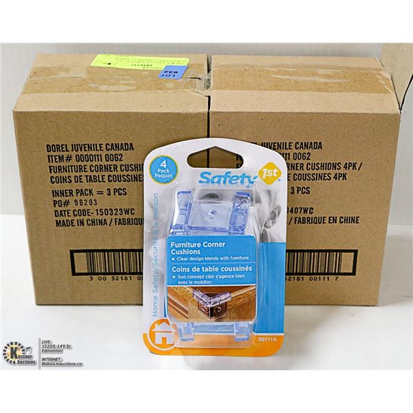 2 NEW CASES OF SAFETY 1ST FURNITURE CORNER CUSHION