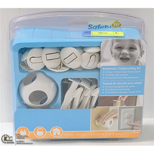 ESSENTIALS CHILDPROOFING KIT INCLUDES 46 PCS