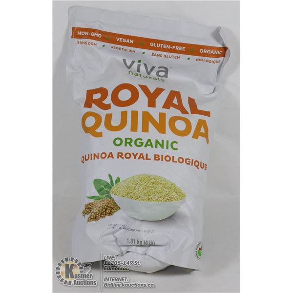 4LB BAG OF ROYAL QUINOI ORANIC