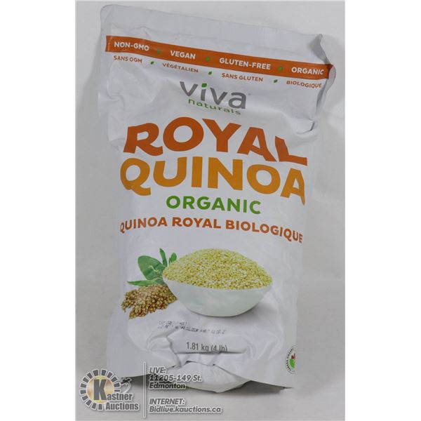 4LB BAG OF ROYAL QUINOI ORANIC