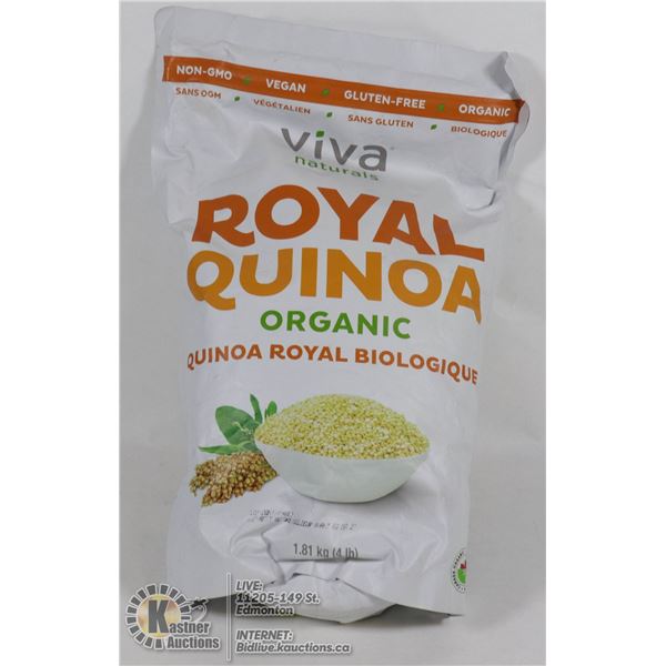 4LB BAG OF ROYAL QUINOI ORANIC