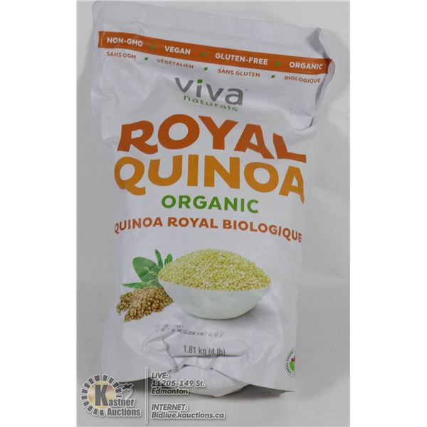 4LB BAG OF ROYAL QUINOI ORANIC