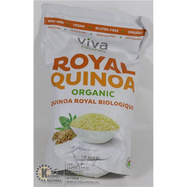 4LB BAG OF ROYAL QUINOI ORANIC
