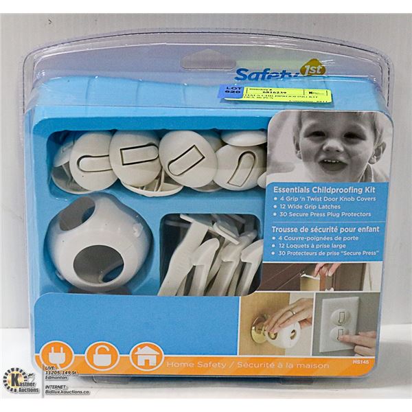 ESSENTIALS CHILDPROOFING KIT INCLUDES 46 PCS