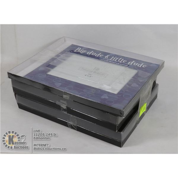 LOT OF 5 ASSORTED NEW PICTURE FRAMES