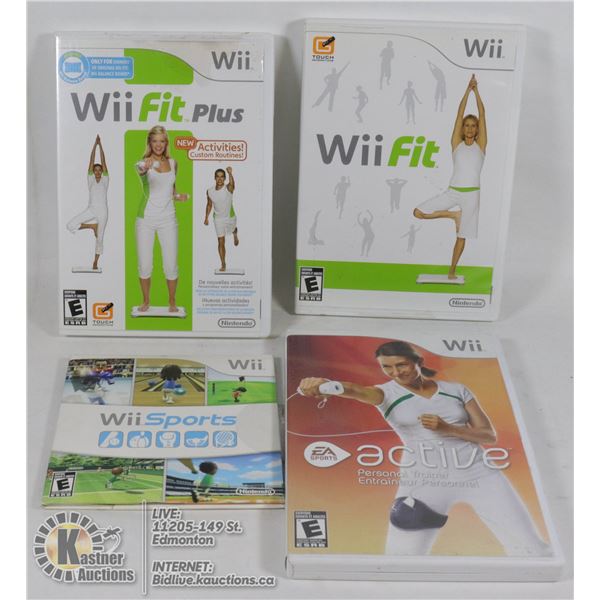 THREE SONIC WII GAMES