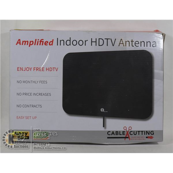 AMPLIFIED INDOOR HDTV ANTENNA