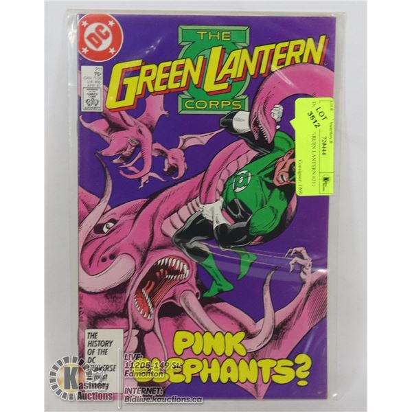 DC COMICS GREEN LANTERN #211