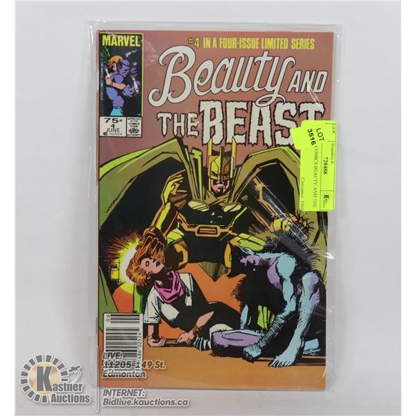 MARVEL COMICS BEAUTY AND THE BEAST #4