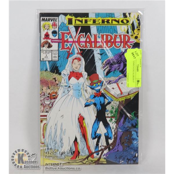 MARVEL COMICS EXCALIBUR #7