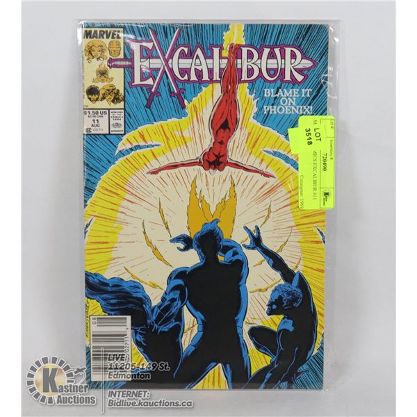 MARVEL COMICS EXCALIBUR #11