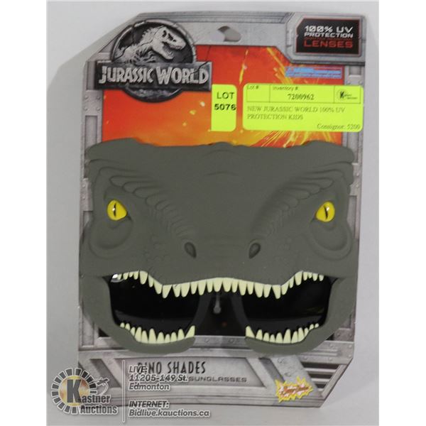 NEW JURASSIC WORLD 100% UV PROTECTION KIDS