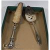 Image 1 : ANTIQUE CAKE SERVER AND PIE SERVER
