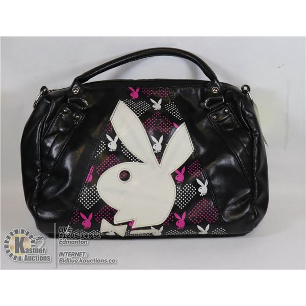 BLACK PLAYBOY BUNNY PURSE