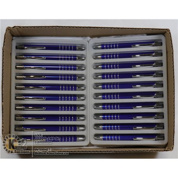 SET OF 20 NEW QUALITY REFILLABLE PENS  -