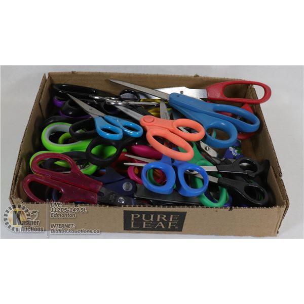 BOX OF SCISSORS