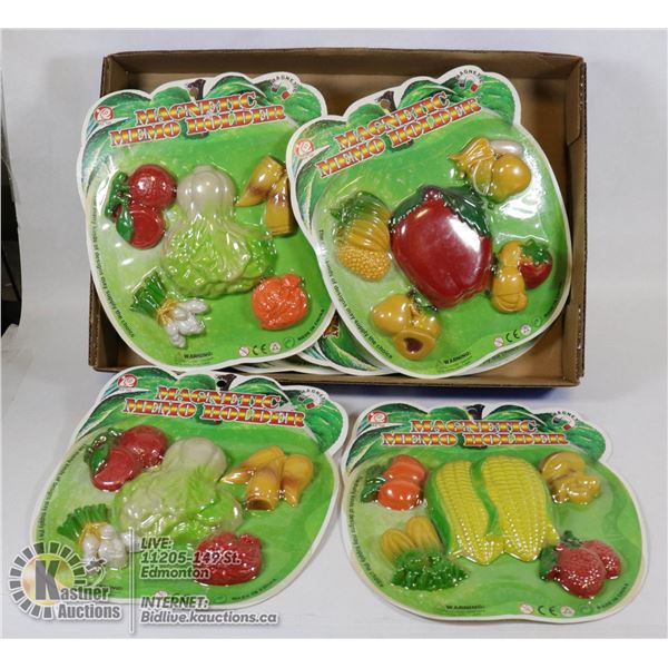 BOX OF MAGNETIC MEMO HOLDERS