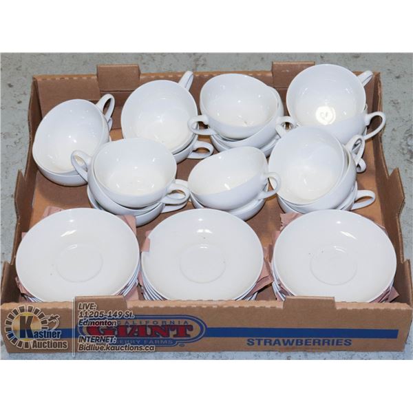 LARGE FLAT WITH WITH TEA CUPS