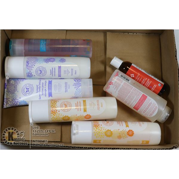 CASE OF 6 ASSORTED HONEST AND CO. LUXURY PRODUCTS