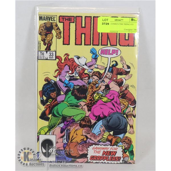 MARVEL COMICS THE THING #33