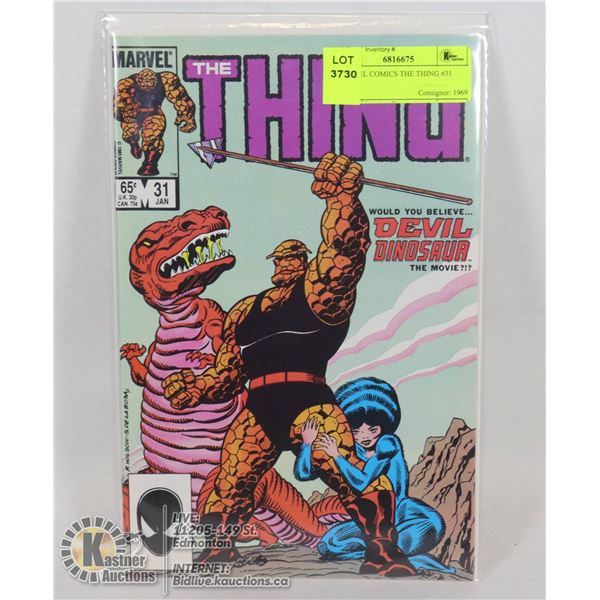 MARVEL COMICS THE THING #31