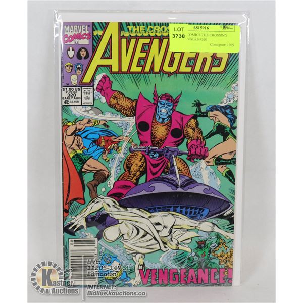 MARVEL COMICS THE CROSSING LINE AVENGERS #320