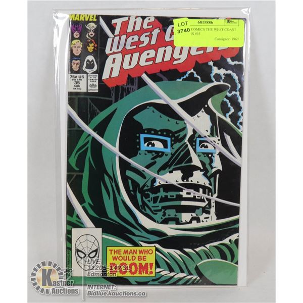 MARVEL COMICS THE WEST COAST AVENGERS #35