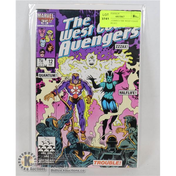 MARVEL COMICS THE WEST COAST AVENGERS #12
