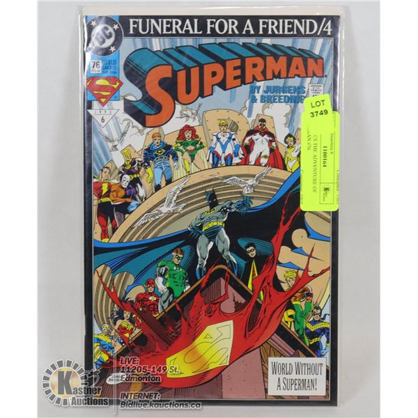 DC COMICS THE ADVENTURE OF SUPERMAN #76