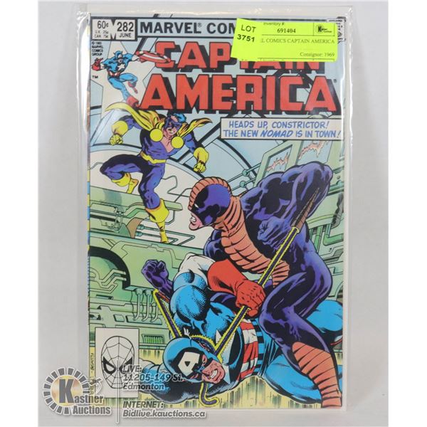 MARVEL COMICS CAPTAIN AMERICA #282