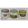 Image 1 : 3 VINTAGE TOBACCO TINS