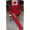 Image 1 : SET OF TWO "CANADA DAY" FOLD-OPEN CAMP CHAIRS -