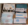 Image 1 : LARGE FLAT OF DISPOSABLE FACE MASKS