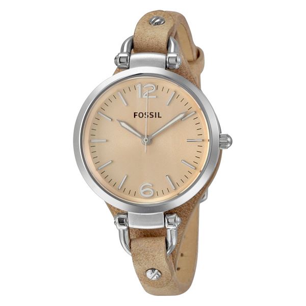NEW FOSSIL WATCH TAN LEATHER BAND. MSRP $190