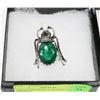 Image 1 : DAZZLING BEETLE RHINESTONE BROOCH