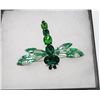 Image 1 : DRAGONFLY RHINESTONE BROOCH