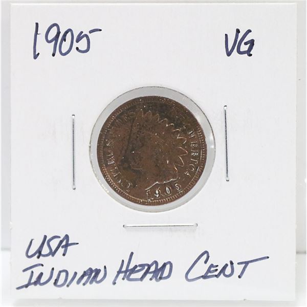 1905 USA INDIAN HEAD CENT