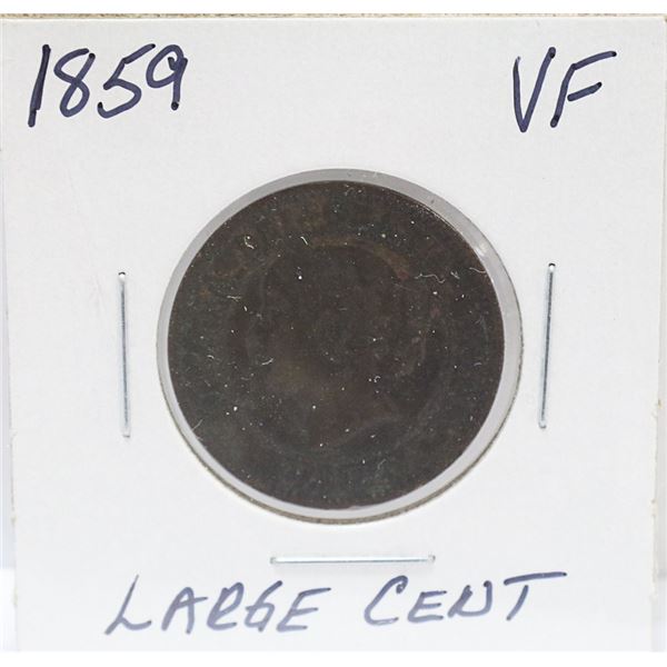 1859 QUEEN VICTORIA LARGE CENT