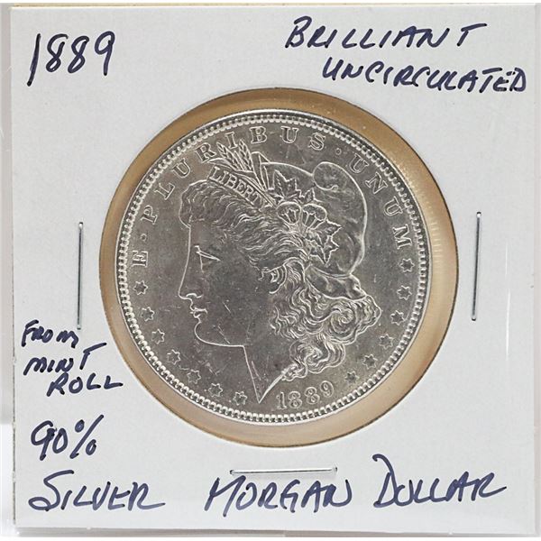 1889 90 % SILVER HIGH GRADE MORGAN DOLLAR