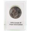 Image 1 : CAN. 1970 SILVER $1, PROOF