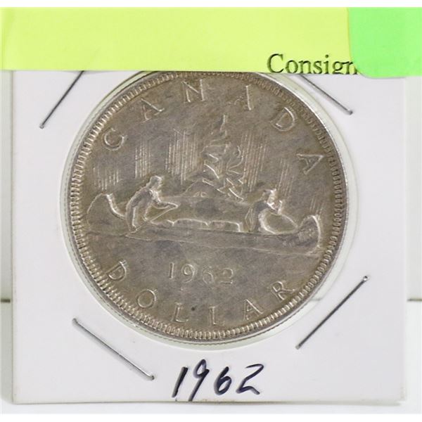 1962 CANADIAN SILVER DOLLAR