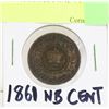 Image 1 : 1861 NOVA SCOTIA ONE CENT