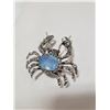 Image 1 : CRAB RHINESTONE BROOCH