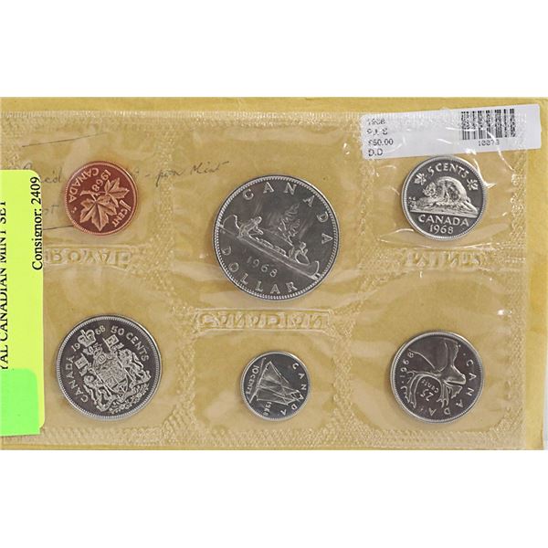 1968 ROYAL CANADIAN MINT SET