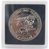 Image 1 : 1985 CANADIAN NATIONAL PARKS CASED SILVER DOLLAR