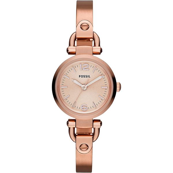 BRAND NEW FOSSIL ROSE 26MM GOLD TONE LADIES WATCH