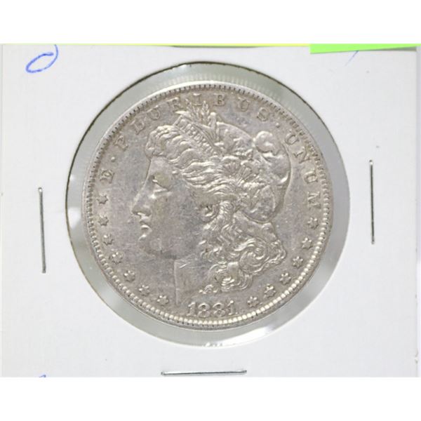 1881"O" US MORGAN SILVER DOLLAR COIN